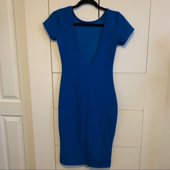Revamped Blue Backless Dress 💙 - Picture 2 of 3